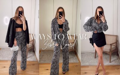 Ways to Wear – Zebra Coord