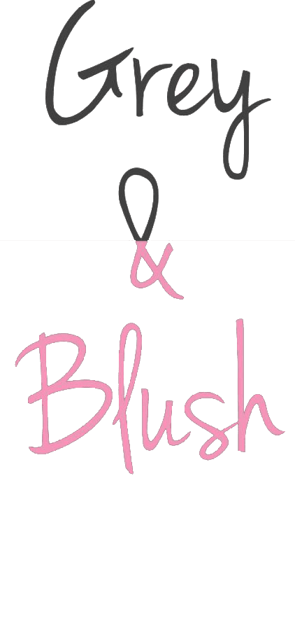 Grey and Blush logo