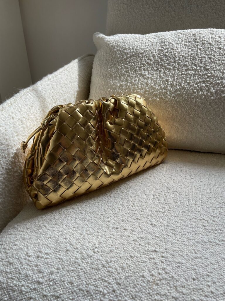 Gold Woven Bag